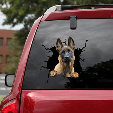 [sk0507-snf-tnt]-belgian-malinois-crack-sticker-dogs-lover