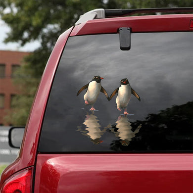 [sk0514-snf-tpa]-penguin-sticker-animals-lover