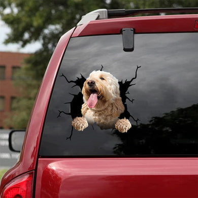 [da0964-snf-tnt]-goldendoodle-crack-car-sticker-dogs-lover
