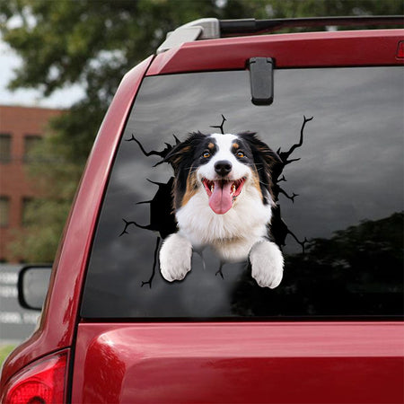 [ld0353-snf-lad]-australian-shepherd-crack-car-sticker-dogs-lover