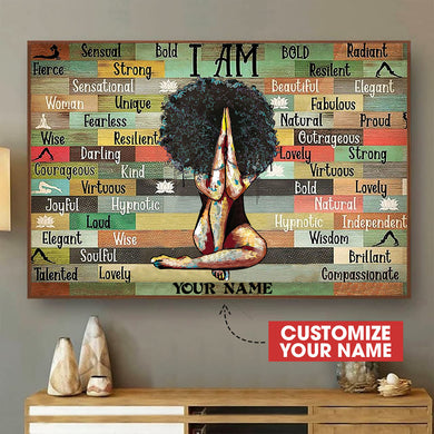 [ld0769-snf-lad]-black-woman-customized-poster