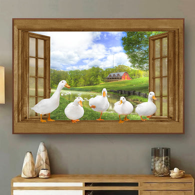 [ld0605-snf-lad]-duck-poster-ducks-lover