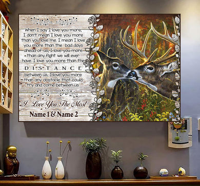 [da0791-snf-tnt]-couple-deer-poster-deers-lover