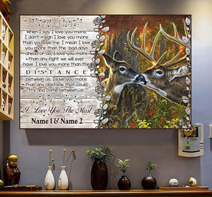 [da0791-snf-tnt]-couple-deer-poster-deers-lover