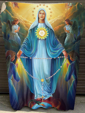 [ld0428-lad]-mary-fleece-blanket
