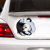 [sk0689-snf-lad]-dragon-crack-sticker-animals-lover