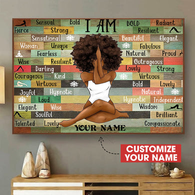 [ld0838-snf-lad]-black-queen-customized-poster