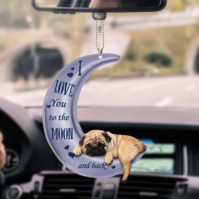 pug-ornament-decorate-car