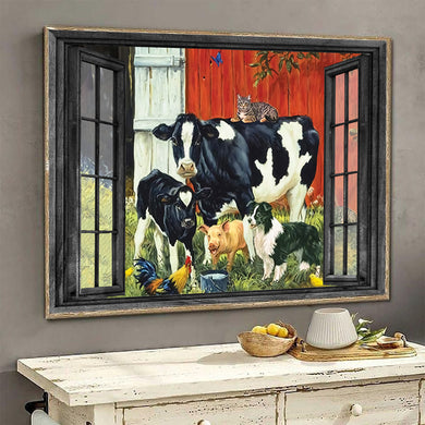 [th0212-snf-ptd]-cow-poster-cattle-lover