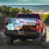God Bless America Eagle truck Tailgate Decal Sticker Wrap Tailgate Wrap Decals For Trucks