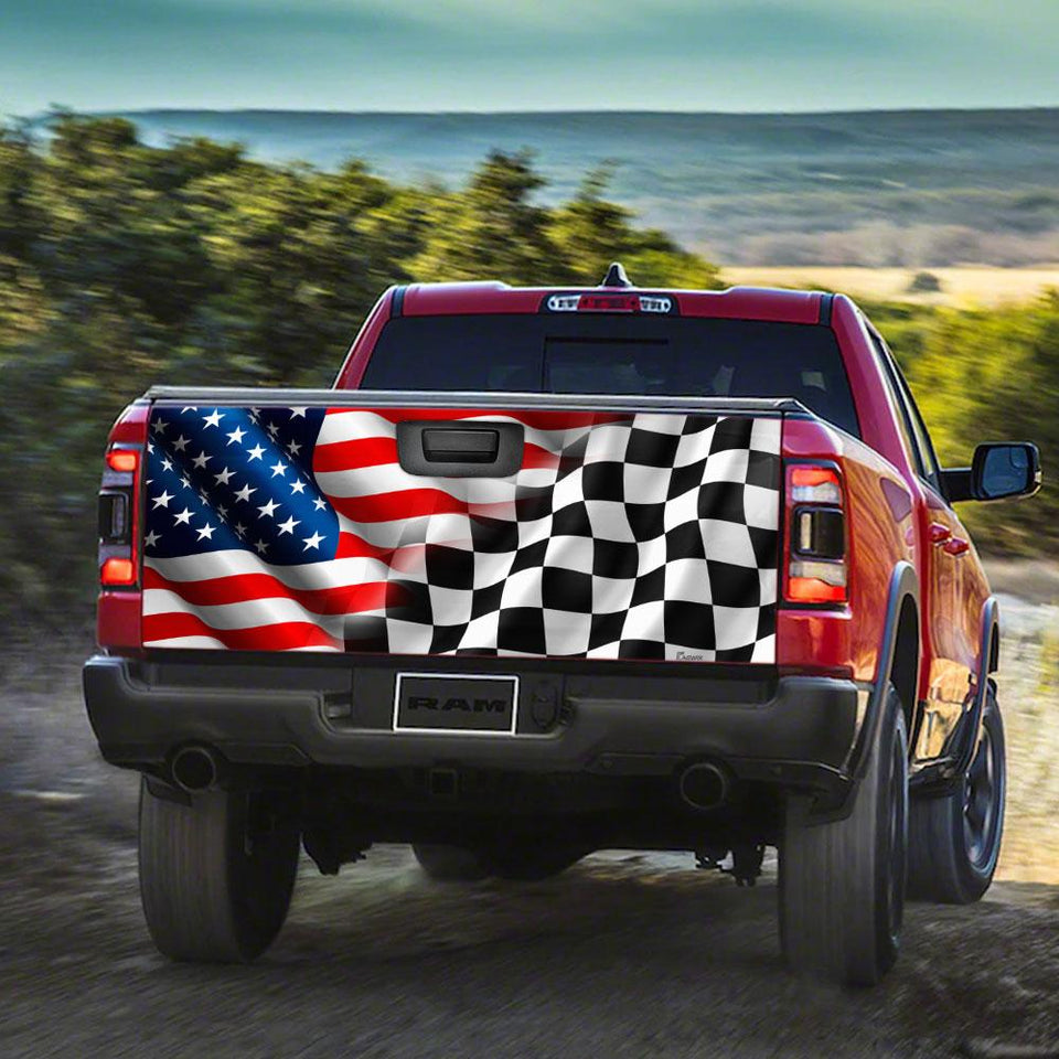 Racitruck Tailgate Decal Sticker Wrap Tailgate Wrap Decals For Trucks