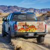 Fall For Jesus truck Tailgate Decal Sticker Wrap He Never Leaves Tailgate Wrap Decals For Trucks