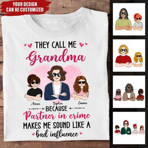 [PQ0265-ds-lad] Partner in crime Customized All type shirts Family Lovers