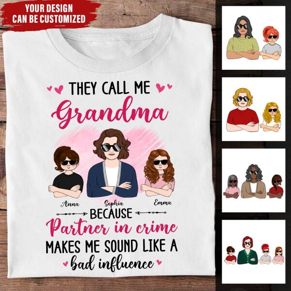[PQ0265-ds-lad] Partner in crime Customized All type shirts Family Lovers
