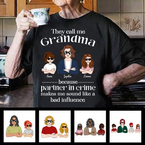 [PQ0266-ds-lad] Partner in crime Customized All type shirts Family Lovers