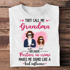 [PQ0265-ds-lad] Partner in crime Customized All type shirts Family Lovers