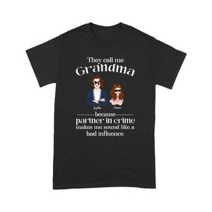 [PQ0266-ds-lad] Partner in crime Customized All type shirts Family Lovers