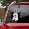 [sk1014-snf-tpa]-white-german-sherpherd-crack-sticker-dogs-lover
