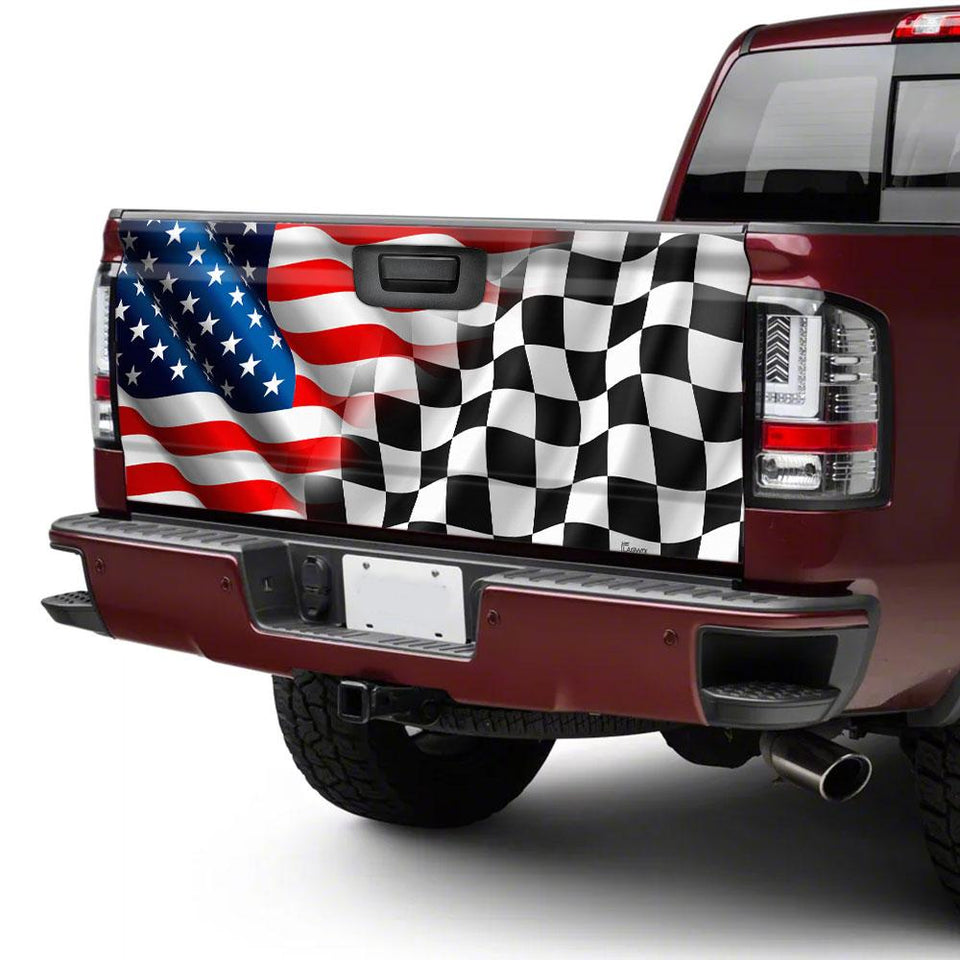 Racitruck Tailgate Decal Sticker Wrap Tailgate Wrap Decals For Trucks