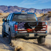 Deer Graphic American truck Tailgate Decal Sticker Wrap Tailgate Wrap Decals For Trucks
