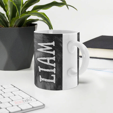 Custom Cups Black Lion Mugs All Over Print HNL0901008Z | 11oz
