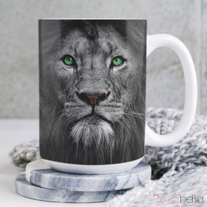 Custom Cups Black Lion Mugs All Over Print HNL0901008Z | 11oz