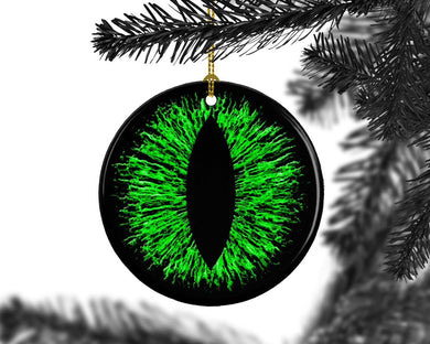 Cats Eyeball Happy Halloween Tree Ornament Decorations, Halloween Decorations, Halloween Decor