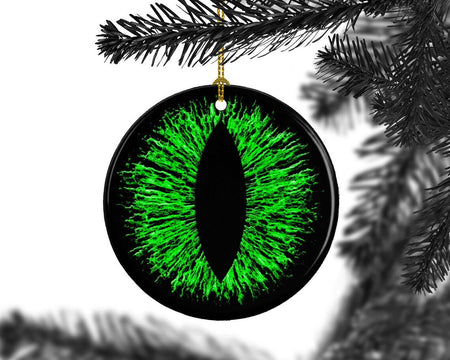 Cats Eyeball Happy Halloween Tree Ornament Decorations, Halloween Decorations, Halloween Decor