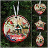 Christmas Blessings Home Ceramic Ornament Christmas Home Decor