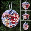 Christmas Golden Retriever Ceramic Ornament Christmas Home Decor