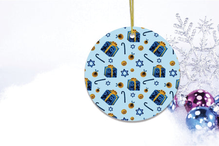 Christmas Hanukkah Ornament