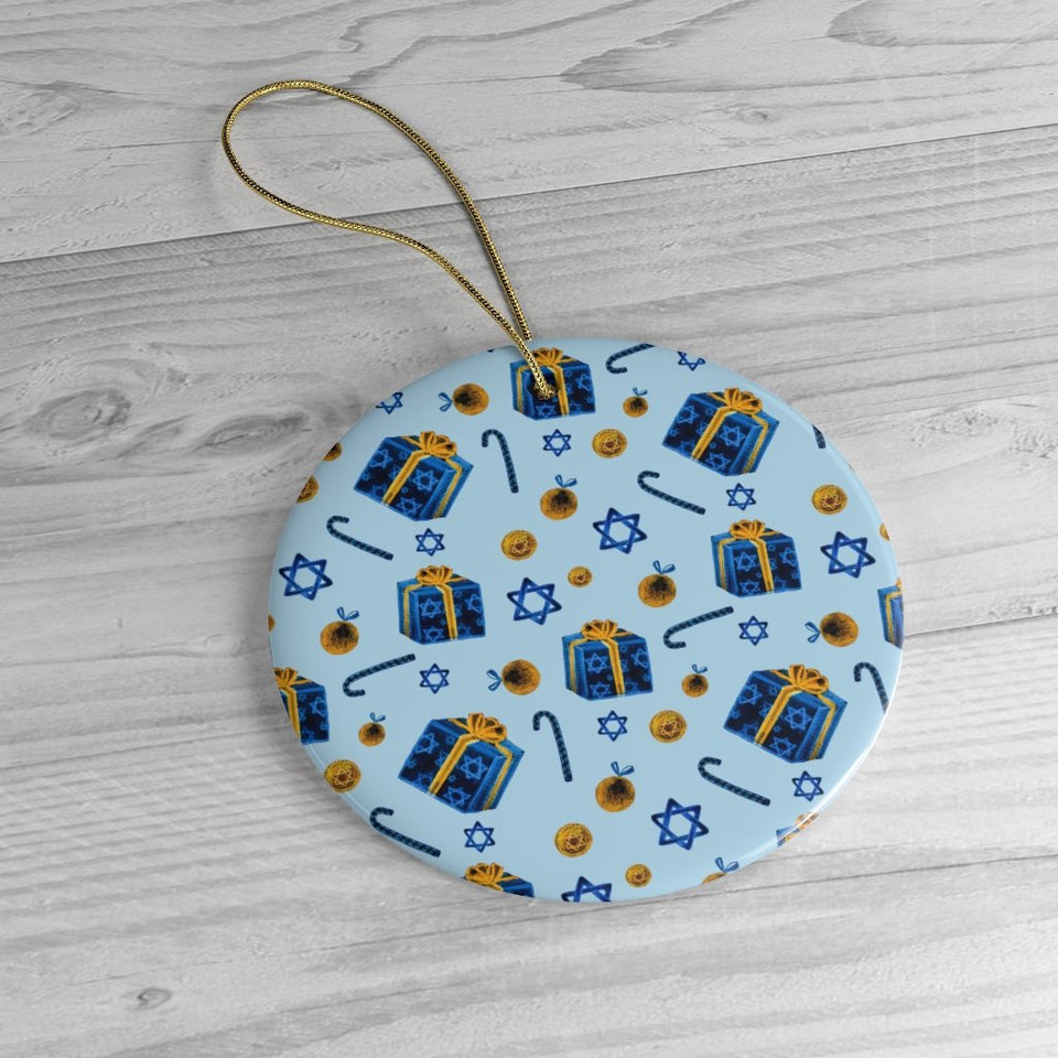 Christmas Hanukkah Ornament