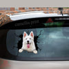 German Shepherd Crack Sticker Album Super Cute Car Window Stickers Gift Delivery