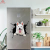 German Shepherd Crack Sticker Album Super Cute Car Window Stickers Gift Delivery