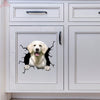 Golden Retriever Crack Decals For Walls Pretty Car Decals Best Gifts 2021