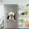 Golden Retriever Crack Decals For Walls Pretty Car Decals Best Gifts 2021