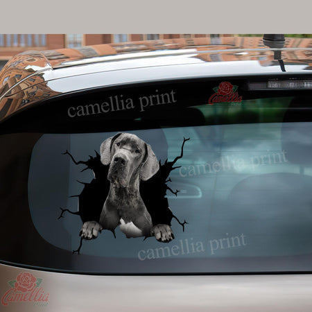 Great Dane Crack Sticker Pack Funny Quotes Vinyl Decals For Cars Best Gifts For Men