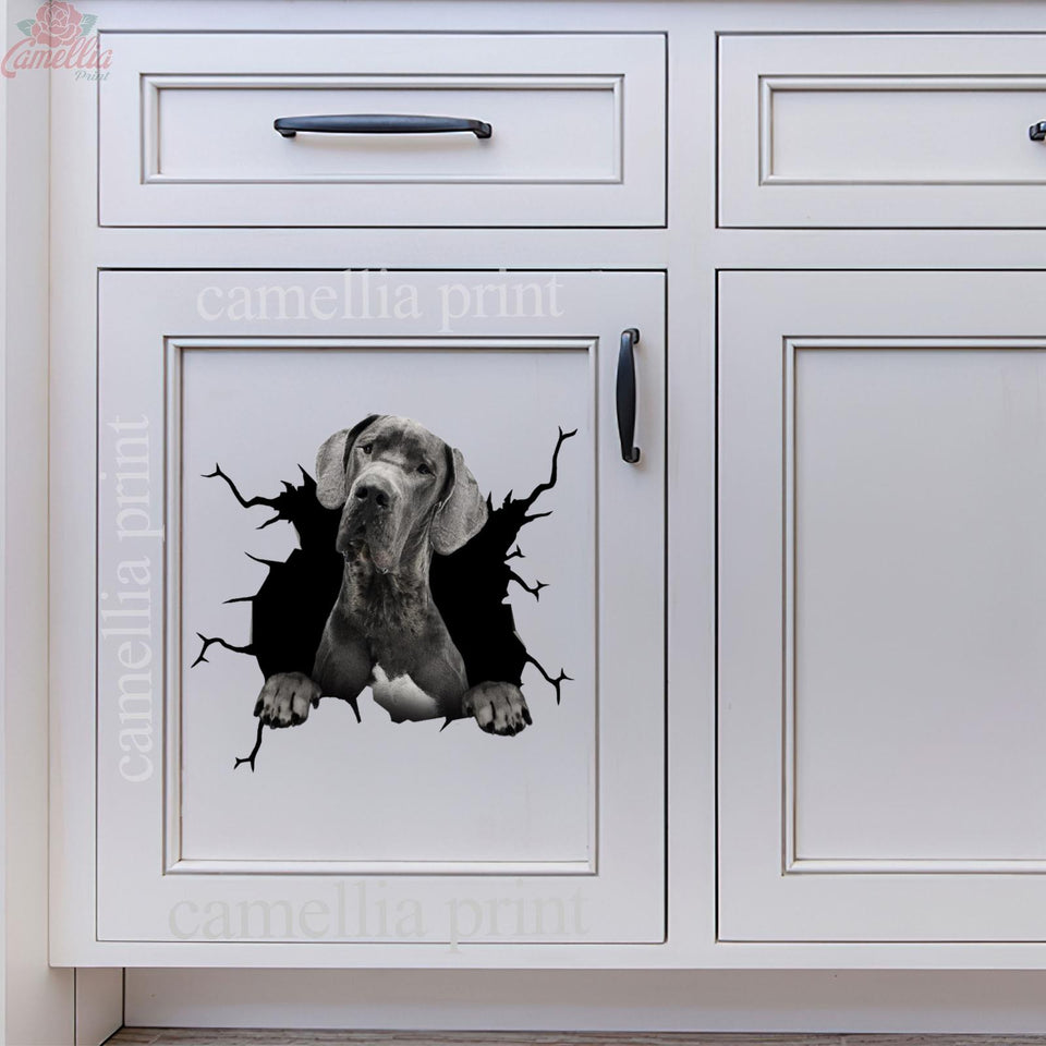 Great Dane Crack Sticker Pack Funny Quotes Vinyl Decals For Cars Best Gifts For Men