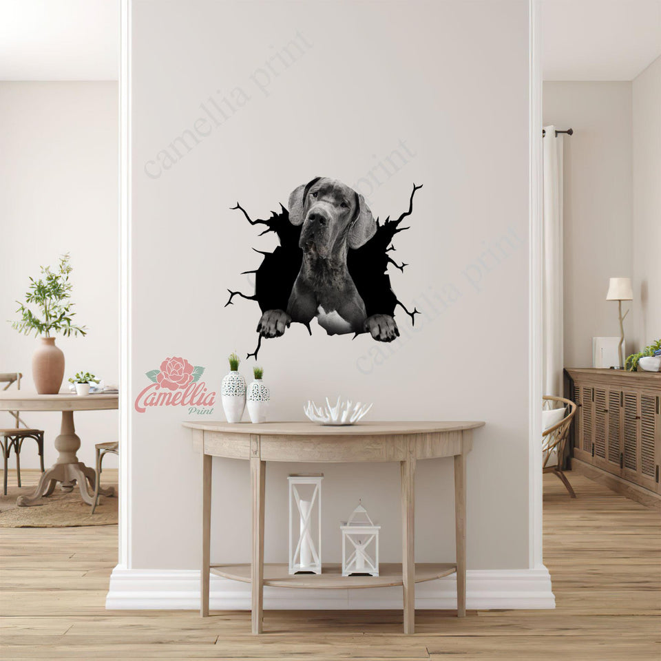Great Dane Crack Sticker Pack Funny Quotes Vinyl Decals For Cars Best Gifts For Men