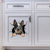 Australian Cattle Dog Crack Sticker Sheets Kawaii Name Tag Stickers Gift Ideas For Husband