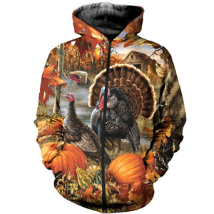 3D printed Turkey T-shirt Hoodie DT250704