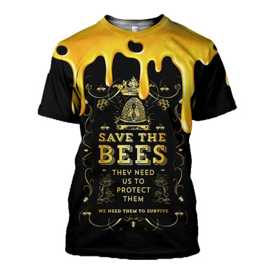 3D printed Save The Bees Tops DT280611