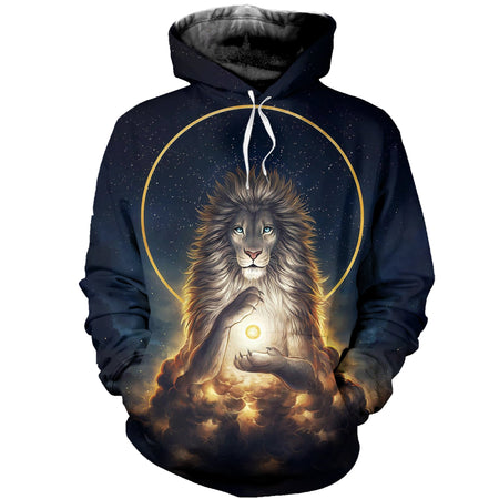 3D Printed Lion T shirt Hoodie DT100509