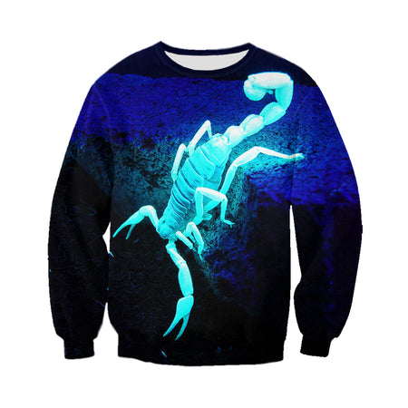 3D Printed Scorpio T Shirt Long sleeve Hoodie DT140601