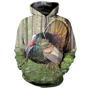3D printed Turkey T-shirt Hoodie DT220703