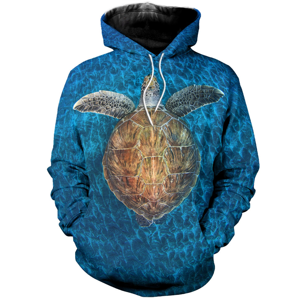 3D Printed Turtle T Shirt Long sleeve Hoodie DT220501