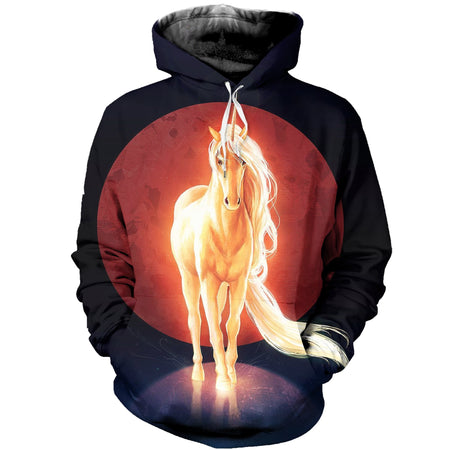 3D Printed Unicorn Hoodie T-shirt
