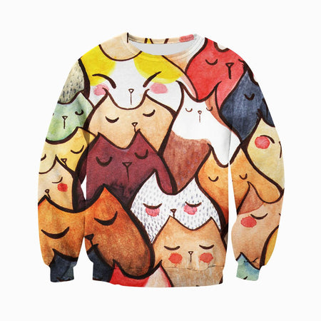 3D Printed Cats Tops DT180703