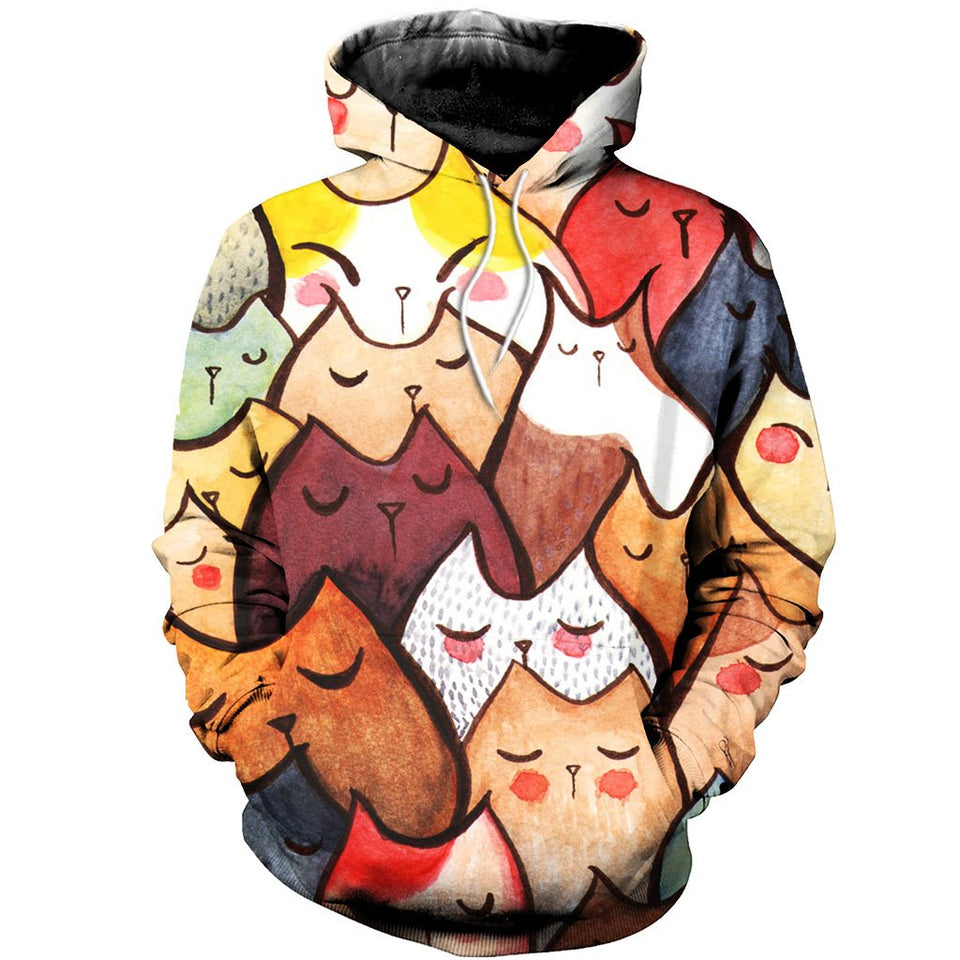 3D Printed Cats Tops DT180703