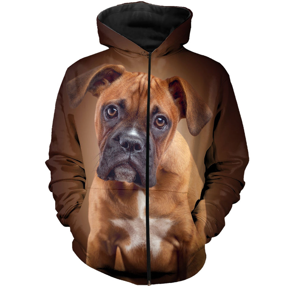 3D All Over Printed Boxer Dog Shirts And Shorts DT23081904